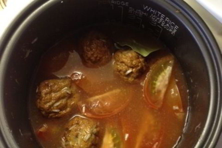 Рецепт тефтели в овощном соусе в мультиварке