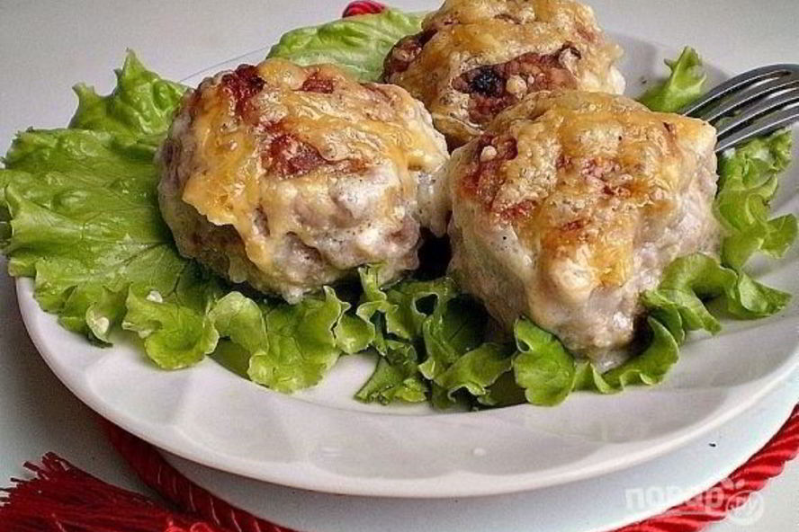 Рецепт тефтели, запеченные в духовке в сметанном соусе