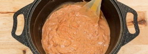 томатно-сметанная подлива для тефтелей с овощами. Шаг 12