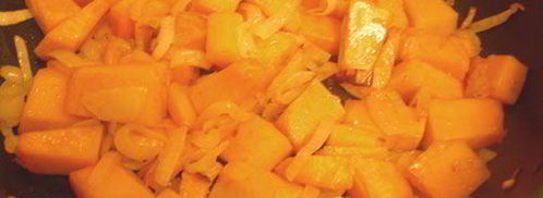 тыквенный гарнир по-гречески. Шаг 2