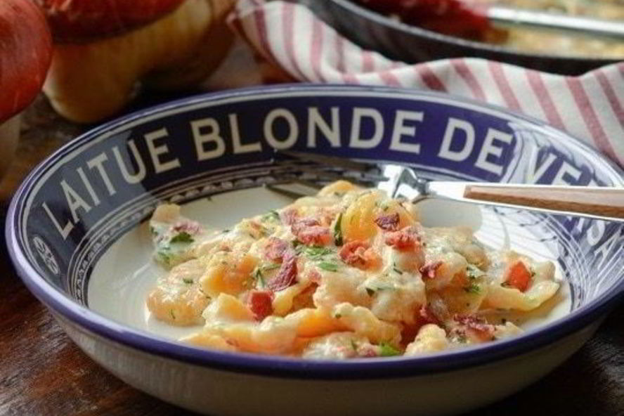 Рецепт тыквенные ньокки с соусом альфредо