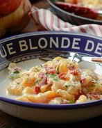 Тыквенные ньокки с соусом Альфредо