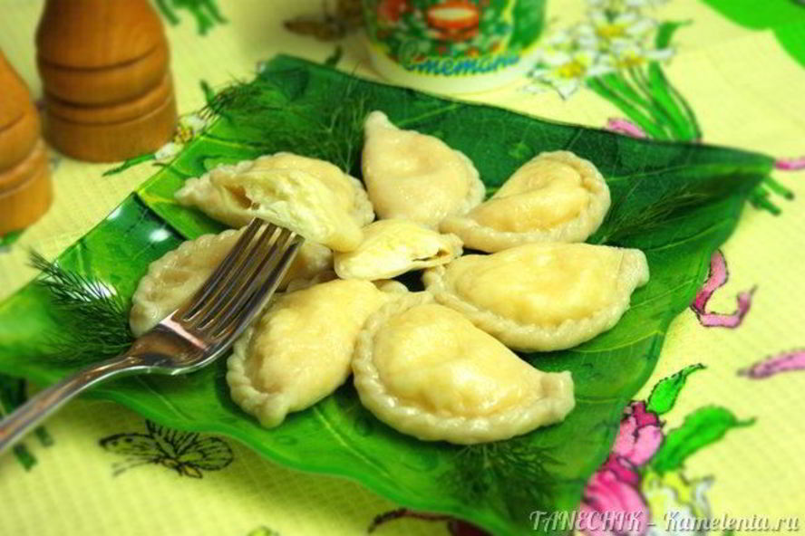 Рецепт квари — вареники с сулугуни