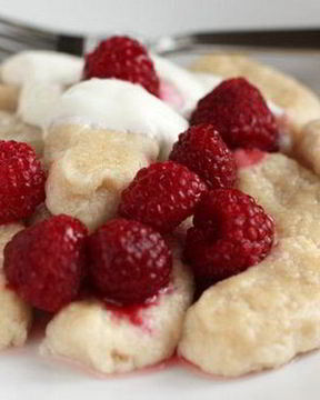 Ленивые вареники из творога к завтраку