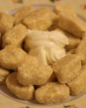 Ленивые вареники на овсяной муке