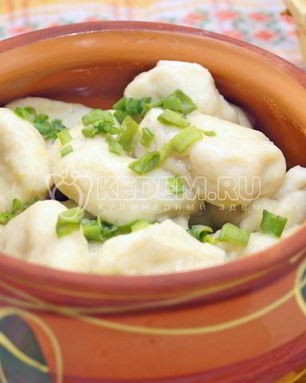 Ленивые вареники с картошкой