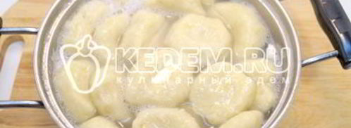 ленивые вареники с картошкой. Шаг 5