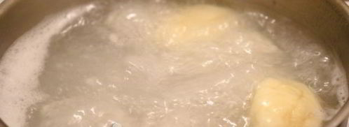 ленивые вареники с вишней. Шаг 9