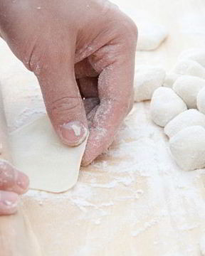 Простое тесто для вареников