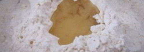 тесто для вареников с творогом. Шаг 2