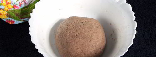 вареники из льняного теста с булгуром. Шаг 3