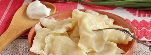 вареники на кислом молоке с картошкой и луком. Шаг 10