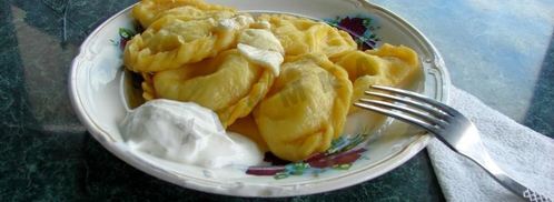 вареники на пару на кефире. Шаг 9