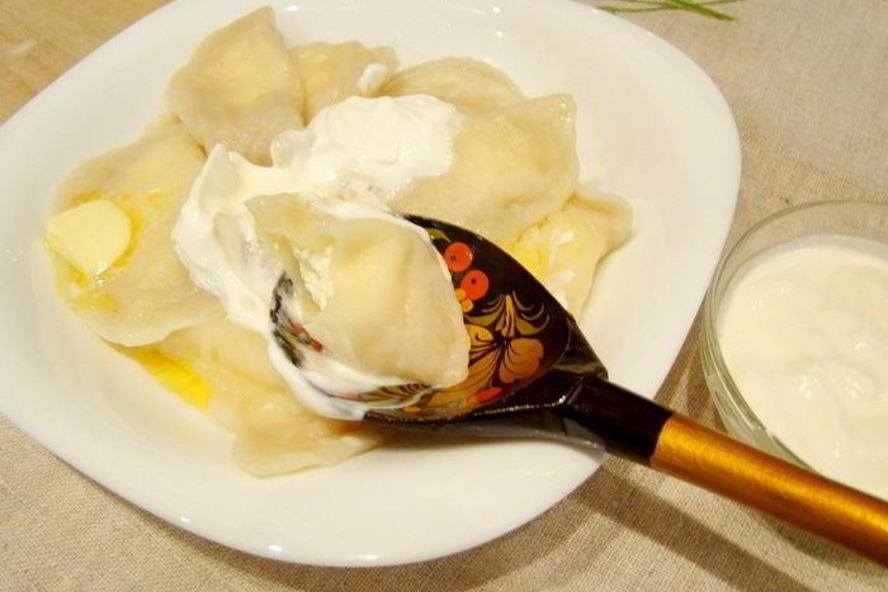 Рецепт вареники нежные с творогом