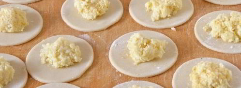 вареники с адыгейским сыром. Шаг 6