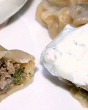 Вареники с брокколи