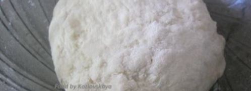 вареники с черносливом, грецкими орехами и медом. Шаг 5