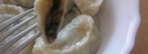 вареники с черносливом, грецкими орехами и медом. Шаг 10