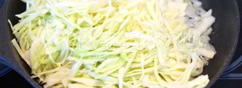 вареники с капустой и сыром. Шаг 2