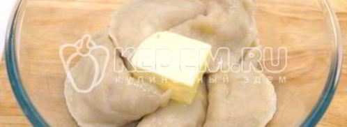 вареники с капустой и сыром. Шаг 12