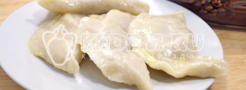 вареники с капустой и сыром. Шаг 13