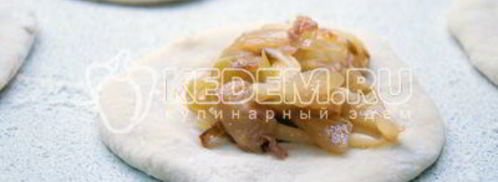 вареники с капустой и сыром. Шаг 9