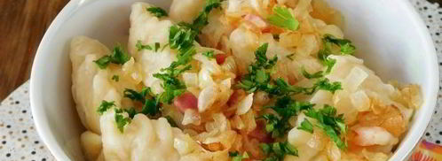 вареники с картошкой и капустой. Шаг 17