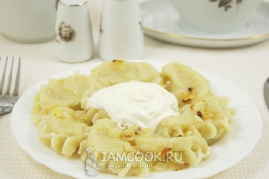 Рецепт вареники с картошкой на молоке