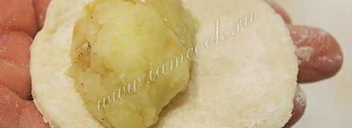 вареники с картошкой на молоке. Шаг 11