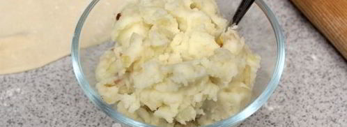 вареники с картошкой на пару в мультиварке. Шаг 4