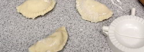 вареники с картошкой на пару в мультиварке. Шаг 7