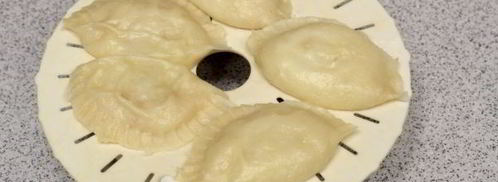 вареники с картошкой на пару в мультиварке. Шаг 9