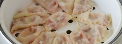 вареники с клубникой на пару. Шаг 9