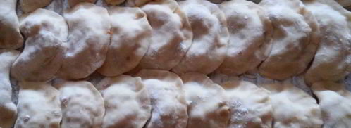 вареники с квашеной капустой и мясом. Шаг 8