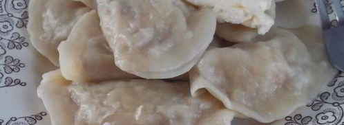 вареники с квашеной капустой и мясом. Шаг 9