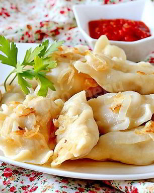 Вареники с мясом и капустой