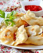 Вареники с мясом и капустой