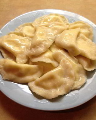 Вареники с начинкой из творога