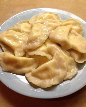 Вареники с начинкой из творога