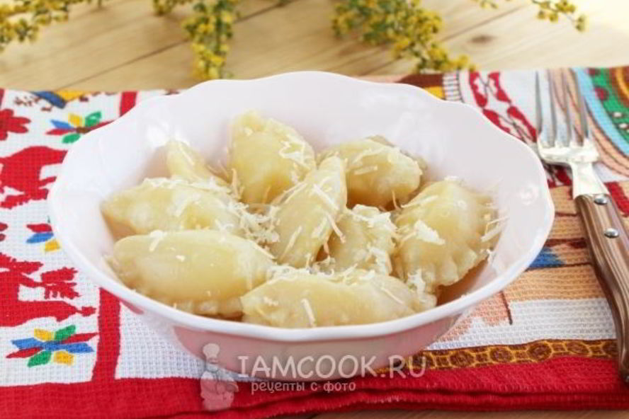 Рецепт вареники с сырной начинкой