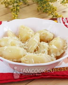 Вареники с сырной начинкой