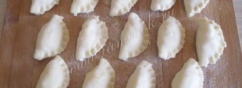 вареники с сырной начинкой. Шаг 9