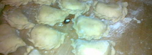 вареники с творожно-ореховой начинкой. Шаг 8