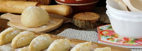 вареники с вишней на кефире. Шаг 16