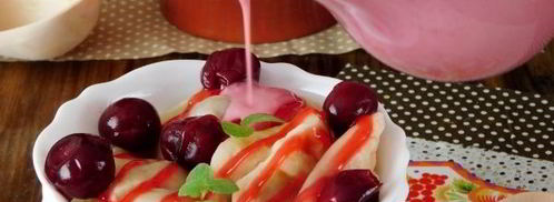 вареники с вишней на кефире. Шаг 22