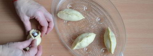 вареники с вишней на пару. Шаг 13