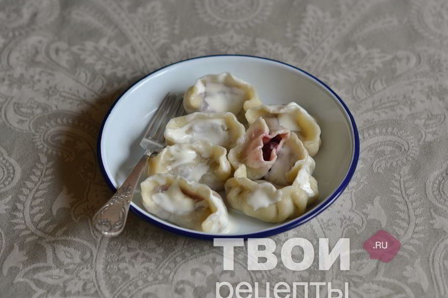 Рецепт вареники с вишней