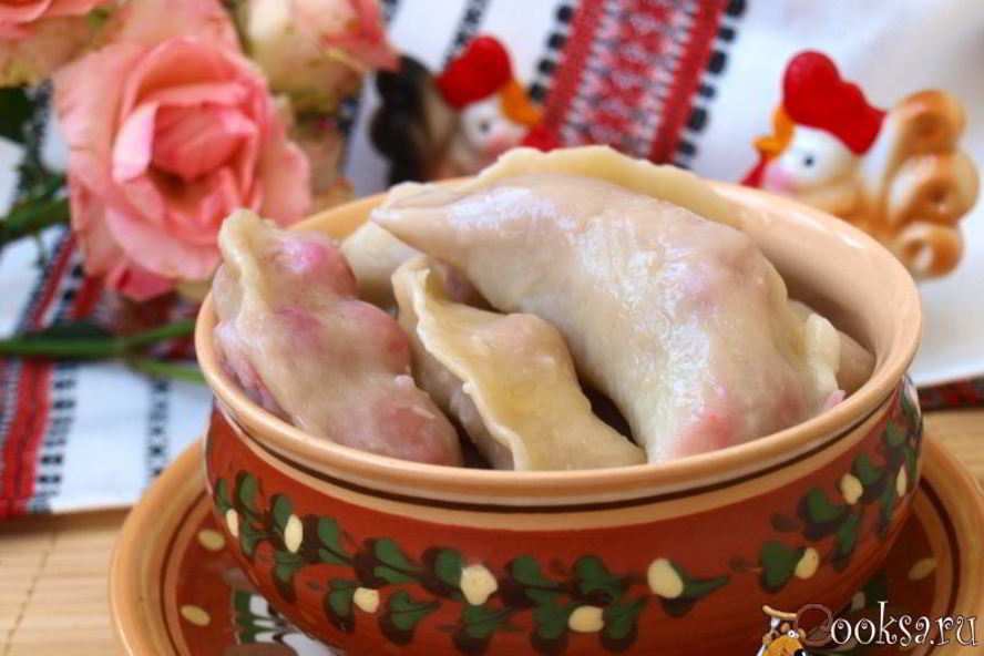 Рецепт вареники с вишнями из постного заварного теста