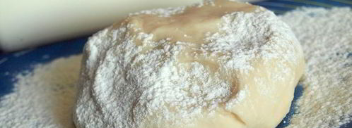 вареники с вишнями из постного заварного теста. Шаг 2