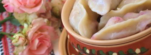 вареники с вишнями из постного заварного теста. Шаг 7